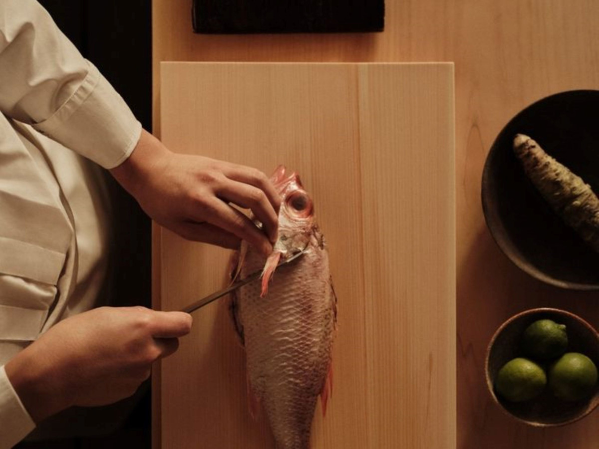 Omakase with Norihito Endo.