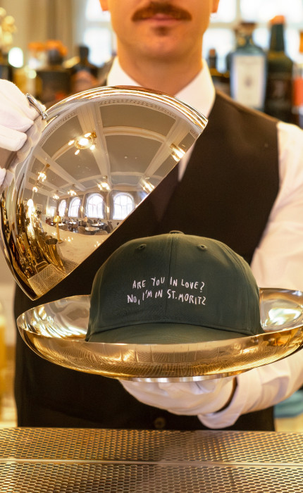 Are you in love? No, I'm in St. Moritz.